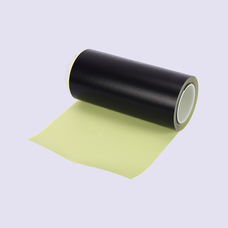 Rollos de cinta de vidrio recubierta de PTFE con papel separador